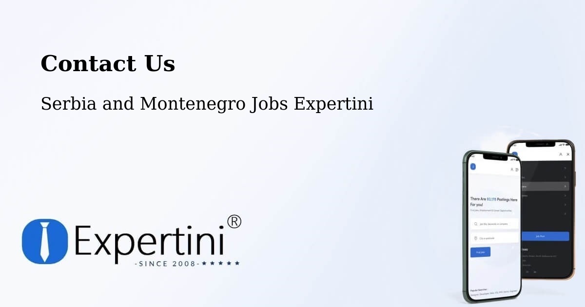 Contact Expertini – Corner Brook - Serbia and Montenegro Jobs Expertini